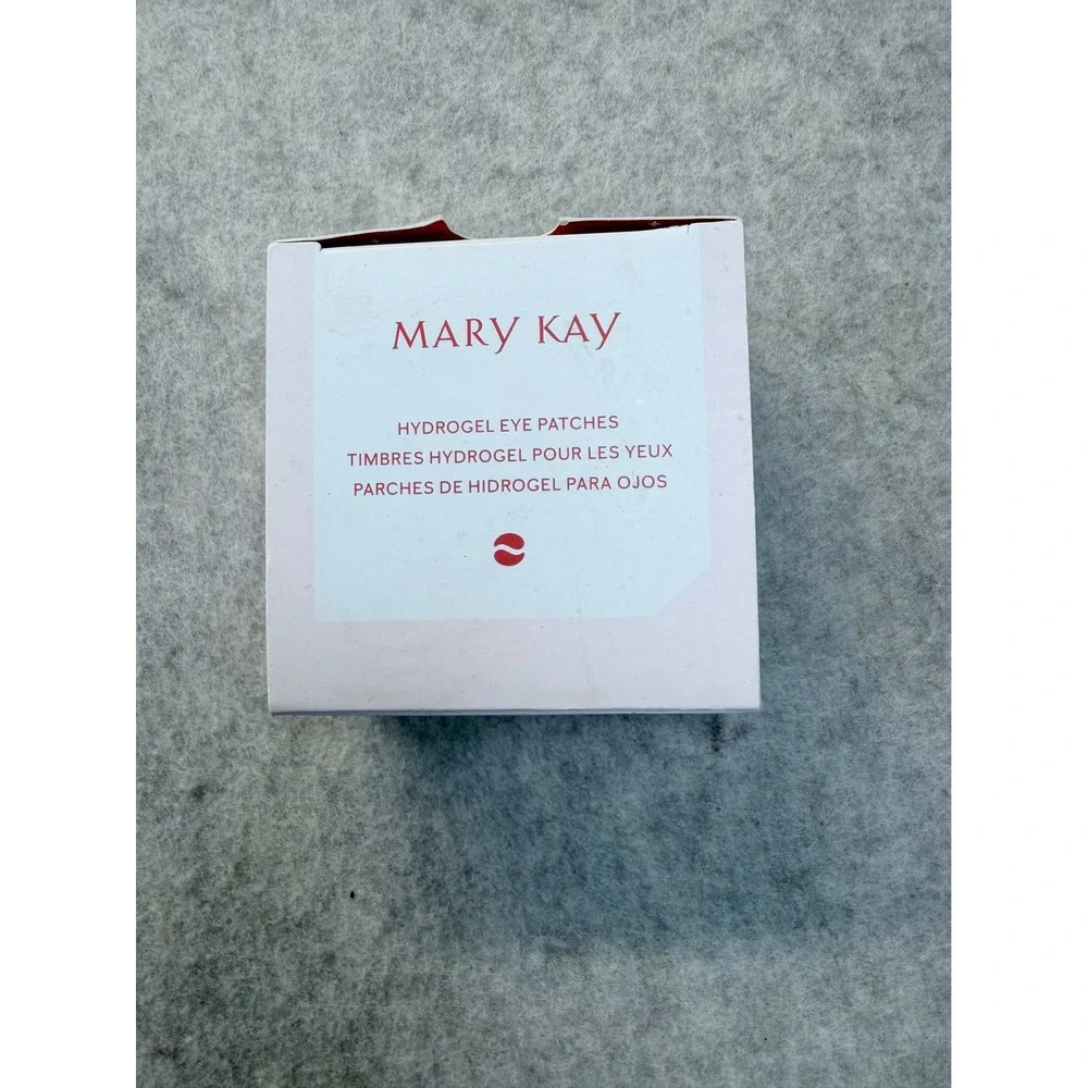 Mary Kay Hydrogel Eye Patches Womens 30 Pairs Pink Hydrating Cooling Refreshing